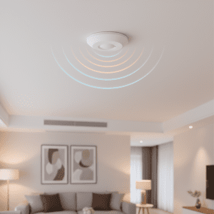 Microwave Motion Sensor – Automatic Light Control with Timer, Sensitivity & Lux Adjustment