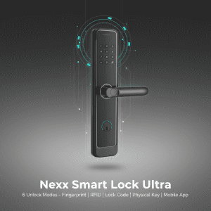Nexx Smart Lock Ultra – 6-in-1 Keyless Entry Smart Door Lock